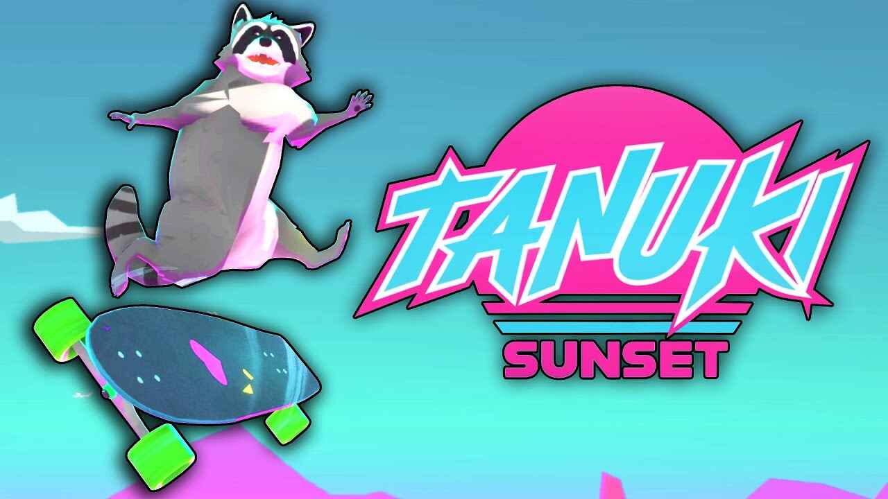 tanuki-sunset